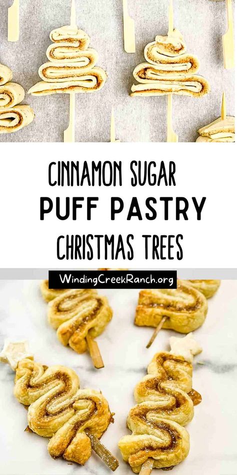 Delight your family and friends this holiday season with these delicious cinnamon sugar puff pastry Christmas trees. They’re a fun, festive, and unique dessert that is sure to bring a smile to everyone’s faces. Just one bite and you’ll understand why these puff pastry trees are so popular! With just a few simple ingredients, you can whip up these tasty treats in no time. Click to get the recipe and find out how to make these amazing little Christmas trees. Puff Pastry Christmas Trees On A Stick, Christmas Baking Puff Pastry, Christmas Tree Pull Apart Dessert, Cinnamon Sugar Christmas Tree, Mini Puff Pastry Christmas Trees, Puff Pastry Christmas Tree Dessert, Puff Pastry Christmas Tree Cinnamon, Cinnamon Pastry Twists, Cinnamon Sugar Puff Pastry Christmas Tree