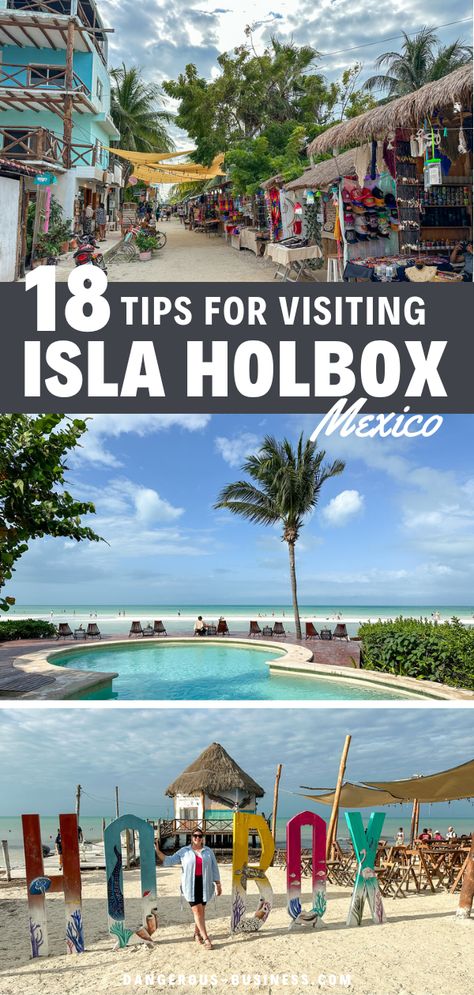 Isla Holbox, Mexico is a laidback island that is perfect for a relaxing getaway. Here's everything you need to know before you visit, including my tips to help you have a great experience in Isla Holbox! Holbox Island Mexico, Holbox Island, Weekend Getaways For Couples, Bucket List Family, All Pins, Bucket List Vacations, Luxury Travel Destinations, Mexico Hotels, Budget Friendly Travel