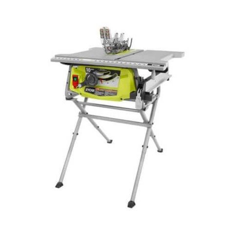 Looking for something unique for your DIY-loving Father in your life? Check out these awesome Father's Day Gift Ideas. Mudroom Closet Makeover, 10 Inch Table Saw, Ryobi Table Saw, Jobsite Table Saw, Modern Wood Desk, Table Saw Station, Table Saw Workbench, Portable Table Saw, Best Table Saw