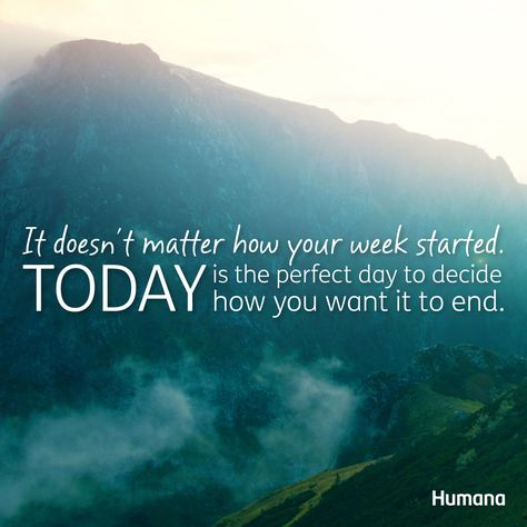 It doesn't matter how your week started. Today is the perfect day to decide how you want it to end. #Motivation #Inspiration #Quotes #Qotd #Health #Fitness #Fitfam #MotivationalQuotes #InspirationalQuotes #Positivity #Smile Motivational Days Of The Week, Start Of The Week Quotes Motivation, Quotes For Results Day, Difficult Week Quote, End Of Week Quotes, End Of The Week Quotes, Midweek Motivation Quotes, Which Step Have You Reached Today Motivation, End Of Year Quotes