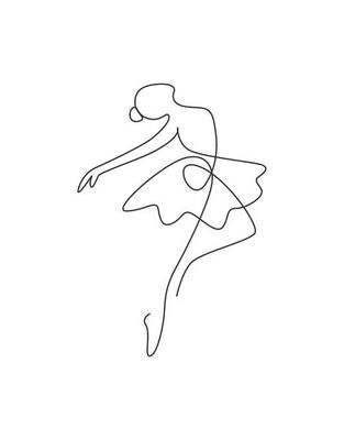 Single continuous line drawing ballerina in ballet motion dance style. Beauty minimalist dancer concept logo, Scandinavian poster print art. Trendy one line draw design graphic vector illustration 20610318 Vector Art at Vecteezy Ballet Dancer Drawing, Ballet Illustration, Dancer Drawing, Ballet Drawings, Ballet Designs, Ballerina Silhouette, Ballet Posters, Fashion Vector, Dancing Drawings