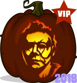 Michael Myers 2018 pumpkin pattern Pumpkin Carving Michael Myers, Michael Myers Pumpkin Carving, Micheal Myers Pumpkin Stencil, Horror Movie Pumpkin Carving Stencils, Michael Myers Pumpkin, Pumkin Stencils, Michael Myers 2018, Scary Stencils Pumpkin Template, Zombie Pumpkins