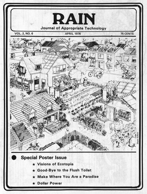 Rain: A Journal of Appropriate Technology Appropriate Technology, Portland State University, Computer Problems, Library Website, Moonshine Recipes, Rainy Sunday, Whole Earth, Environmental Education, Double Down