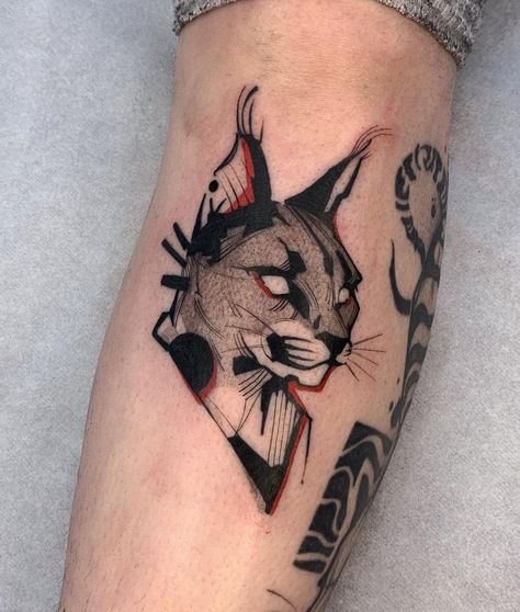 Ink Tattoo Design, Red Tattoo Ideas, Red Ink Tattoo, Red Tattoo, Cat Tattoos, Creepy Tattoos, Red Ink Tattoos, Tattoo Apprentice, Tattoo Portfolio