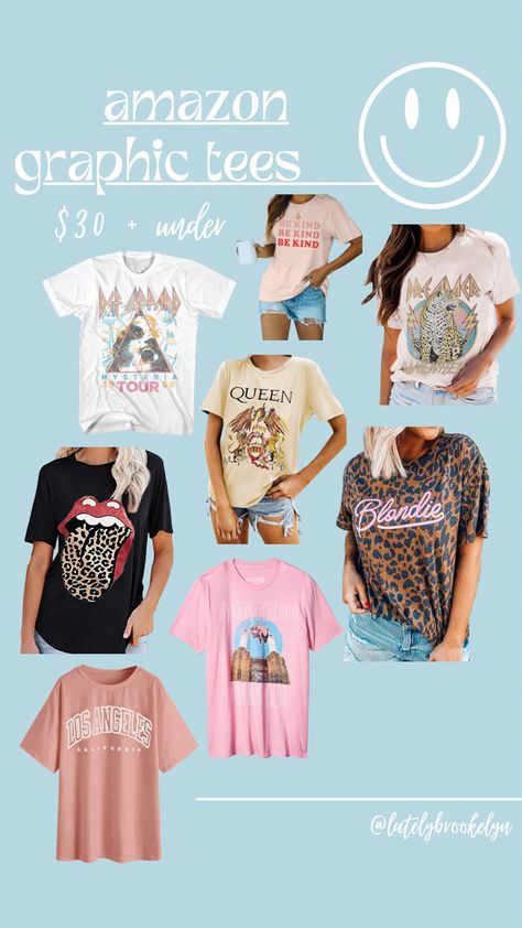 tap the image to shop via my @amazon storefront! Baddie Outfits Amazon, Amazon Baddie Outfits, Amazon Graphic Tees, Best Amazon Clothes, Amazon Beauty Must Haves, Amazon Outfits Women, Gift Ideas Amazon, Amazon Shirts, Amazon Gift Ideas