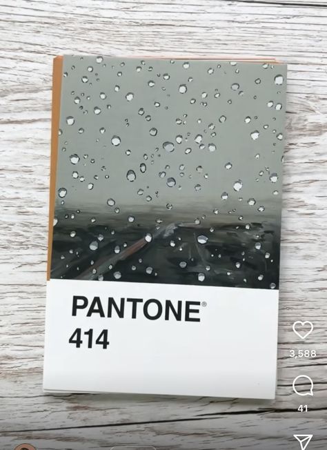 Pantone Challenge Ideas, Pantone Painting Challenge, Pantone Card Painting, Pantone Postcard Art, Pantone Painting, Pantone Postcards, Pantone Cards, Pantone Challenge, Paint Swatch Art