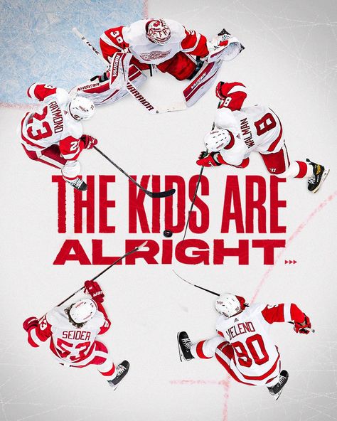 The Future Is Bright, Boys Hockey, Future Is Bright, Hockey Pictures, Detroit Sports, Hockey Humor, Detroit Red Wings Hockey, Hockey Boys, Red Wings Hockey