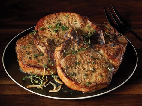 Lean pork, such as pork chops, are good for brining. The salt and sugar mixture draws in moisture making for a tender and juicy chop. Dry Brine, Tender Pork Chops, Cooking Pork Chops, Air Fryer Pork Chops, Lean Pork, How To Cook Pork, Pork Chop Recipes, Tasting Table, Food Magazine