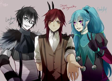 Jason The Toymaker Fanart, Anime Laughing, Jason The Toy Maker, Jason The Toymaker, All Creepypasta Characters, Scary Creepypasta, Creepypasta Proxy, Creepy Pasta Family, Creepypasta Funny