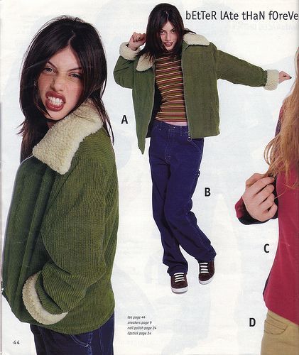 90s Brands, 90s Fashion Catalog, 90s Catalog, 90s Teen Fashion, Look Hip Hop, 90s Teen, Look Grunge, Cooler Style, Early 2000s Fashion