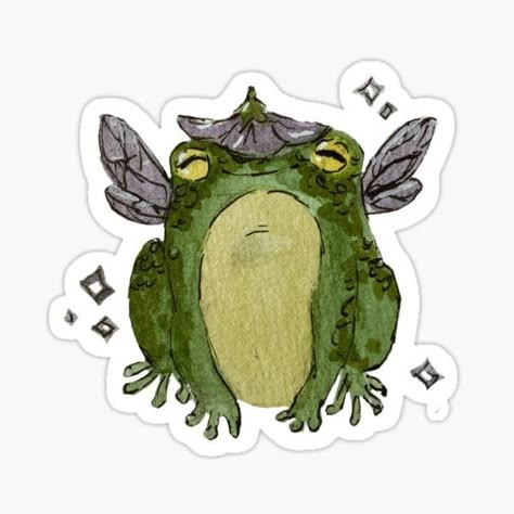 Frog Stickers Printable, Cottage Core Stickers, Nature Stickers, Journal Inspo, Sea Theme, Green Nature, Aesthetic Stickers, Nature Aesthetic, Journal Stickers