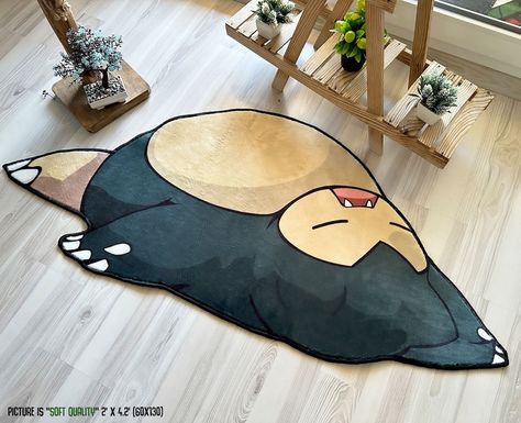 Sleeping Anime, Kitchen Rugs And Mats, Shaped Rug, Funny Decor, Decor 2024, Anime Decor, Anime Lover, Children Room, Kitchen Rugs