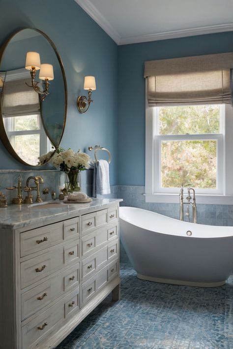 Welcome to a modern coastal oasis with Blue Horizon (SW 6497)! Dive into serene blues as we transform your bathroom into a tranquil retreat. Discover the perfect balance of sophistication and relaxation! #Ad #homedecor #homedesign #bathroom #Painthome interiorarchitecture best Wall Colors for Bathroom Colors
Bright Room Colors
best colors combinations bathroom
bathroom Remodeling
Modern Paint Colors
2024 Blue Paint Colors For Bathroom, Beige And Blue Bathroom, Aqua Blue Bathroom, Bathroom Counter Ideas, Popular Living Room Colors, Paint Colors 2024, Bright Room Colors, Coastal Bathroom Design, Best Wall Colors