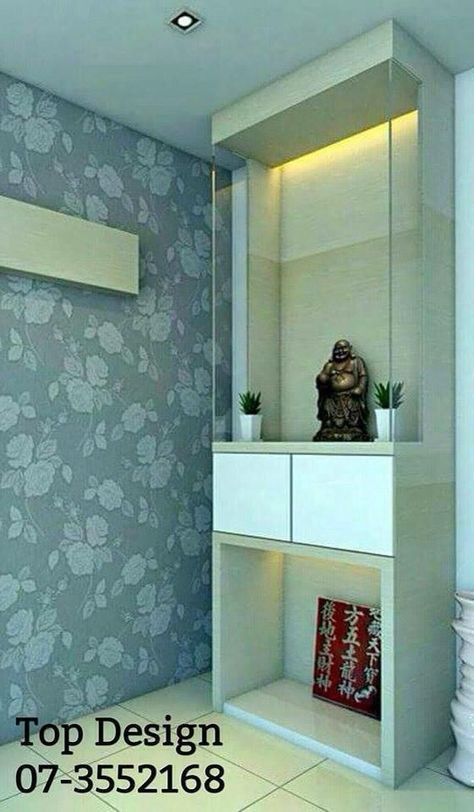 Chinese Altar Design, Altar Cabinet, Altar Design, Home Design Living Room, Home Building Design, Building Design, Building A House, House Interior, House Design