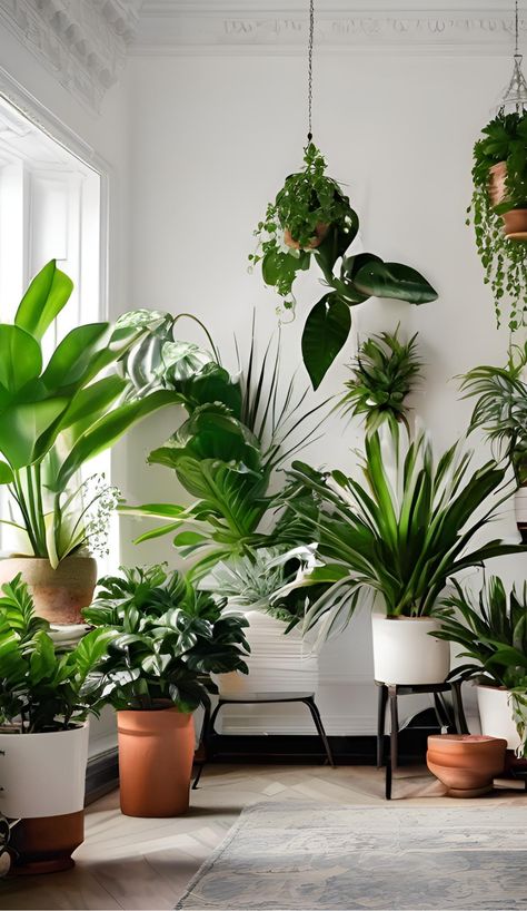 Bring nature indoors with creative indoor plant styling tips! Discover how to arrange plants to elevate your space’s beauty. Plant Styling, Plant Arrangements, Bring Nature Indoors, House Plants Decor, Unique Plants, Plants Decor, Plant Stands, Nature Indoors, Indoor Plant