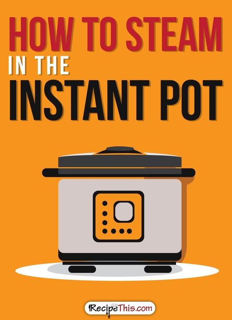 Steaming In Instant Pot, Instant Pot Steam, Steamed Meat, Electric Steamer, Steam Recipes, Steamer Basket, Stay Hungry, Going Vegetarian, Steam Cooking