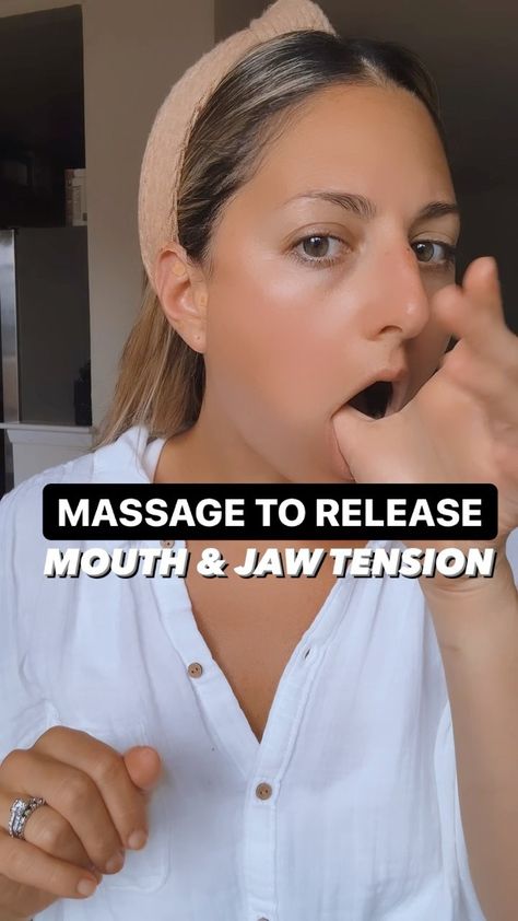 How To Stop Jaw Clicking, How To Relieve Jaw Tension, Release Jaw Tension, Jaw Tension Relief, Jaw Massage, Tmj Exercises, Jaw Pain Relief, Fascia Blasting, Tmj Relief