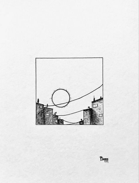 Add Tattoo Ideas, Harbour Tattoo, Window Tattoo Simple, Framed Tattoo Ideas, Japanese Line Art, Minimalist Art Drawing, Window Tattoo, Wild Tattoo, City Tattoo