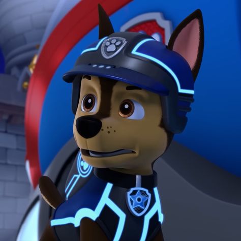 Ryder From Paw Patrol, Chase From Paw Patrol, Chase Icon, Chill Dog, Childhood Crushes, Ryder Paw Patrol, Psi Patrol, Paw Patrol Chase, Wild Kratts