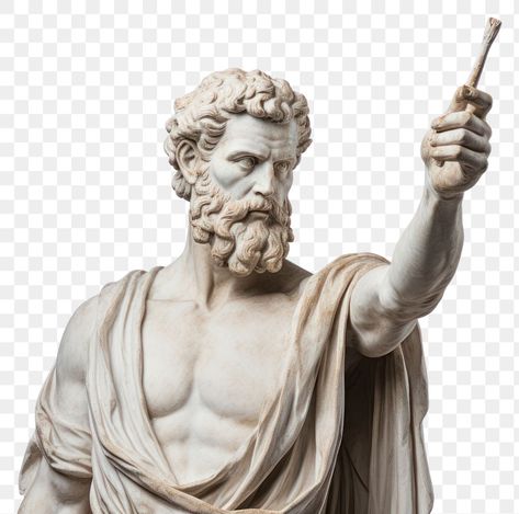 Male Greek Statue, Holding Paintbrush, Statue Png, Greek God Sculptures, Aesthetic Statue, Zeus Statue, Graphic Shirt Design, Roman Statue, Geometric Cat