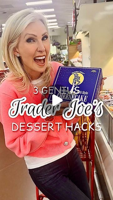 Trader Joe’s Dessert Recipes, Trader Joes Deserts, Trader Joe Hacks, Trader Joes Dessert Ideas, Trader Joe’s Dessert, Store Bought Dessert Hacks, Trader Joes Appetizers Easy, Affordable Desserts, Lorafied Recipes