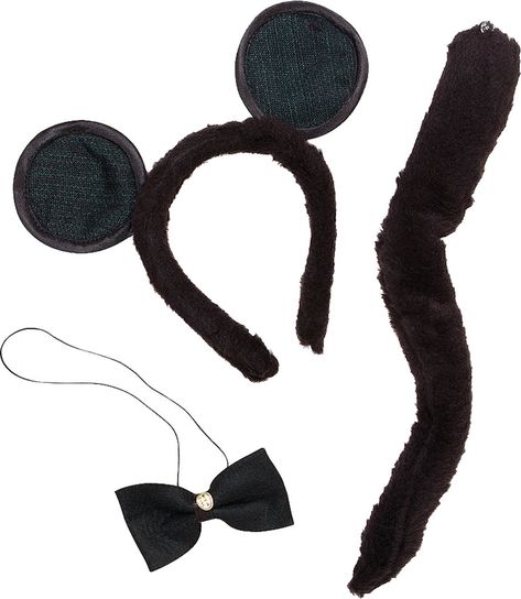 Bristol Novelties Womens Fancy Dress Mickey Mouse Set Ears Bowtie Tail One Size Black * Check out the picture web link more information. (This is an affiliate link). Mouse Fancy Dress, Mouse Costume, Mouse Dress, Accessories Ear, Womens Fancy Dress, Fancy Dress Costume, Black Bow Tie, Mouse Ears Headband, Bow Tie Set