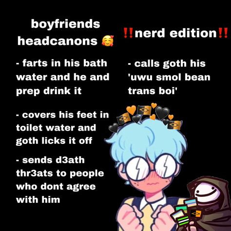 my first headcanons for the boyfarts webtoon😟🥰let me know if you guys want more LMAO Boyfriends Headcanons, Boyfriends Comic, Dream Slander, Hoodie Guy, Webtoon Slander, Bfs Slander, Boyfriend Slander, Boyfriends Webtoon, Boyfriends Slander