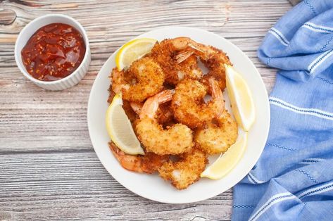 Crave-worthy fried shrimp made easy! Dive into our simple yet delicious fried shrimp recipe perfect for any occasion. Crispy, golden, and utterly irresistible! If you are a shrimp lover, you Easy Fried Shrimp, Fried Shrimp Recipe, Panko Crumbs, All Purpose Seasoning, Shrimp Recipe, Fried Shrimp, Panko Bread Crumbs, Lemon Wedge, Lemon Recipes