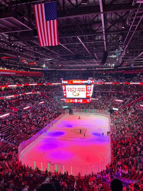 Watch Your Mouth Kandi Steiner Aesthetic, Florida Panthers Aesthetic, Hockey Game Aesthetic, Kandi Steiner, Florida Panthers Hockey, Hockey Aesthetic, Fantasy Hockey, Canadian House, Hockey Arena