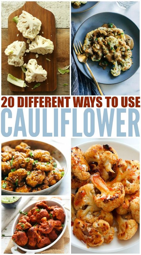 Chicken Paleo Recipes, Ways To Cook Cauliflower, Cook Cauliflower, Easy Cauliflower Recipes, Recipes Cauliflower, Cauliflowers, Savoury Snacks, Prep Lunch, Meat Diet