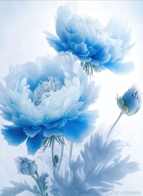 Blue Flower Painting, Acrylic Art Projects, Background Powerpoint, Simple Iphone Wallpaper, Beautiful Flowers Wallpapers, Beautiful Flowers Pictures, Pretty Wallpapers Backgrounds, Miniature Art, Flower Pictures