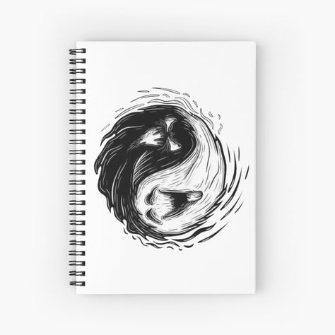 Get my art printed on awesome products. Support me at Redbubble #RBandME: https://www.redbubble.com/i/notebook/laughing-ghost-yin-yang-Tattoo-design-by-Citybubbleds/160435780.WX3NH?asc=u Yin Yang Tattoo Design, Yin Yang Tattoo, Yang Tattoo, Yin Yang Tattoos, Design Journal, A Journal, Yin Yang, Tattoo Design, Tattoo Designs