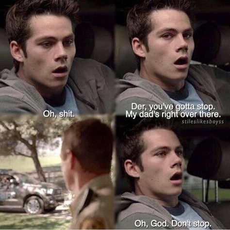 Sterek Manip, Sterek Funny, Crush Quotes Funny, Stiles X Derek, Derek And Stiles, Teen Wolf Fan Art, Stiles Derek, Stiles And Derek, Derek X Stiles