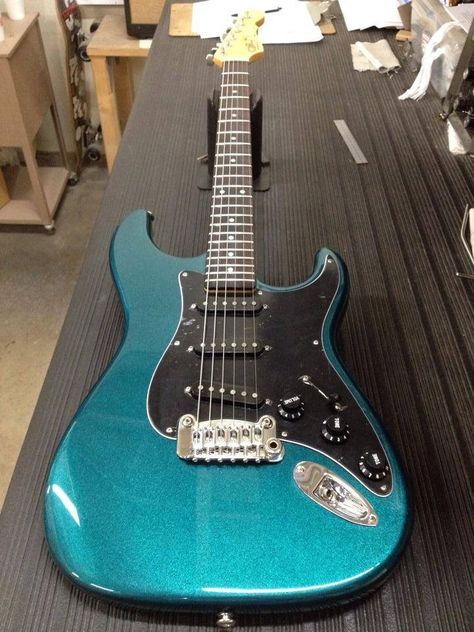 Fender Guitars Acoustic, G&l Guitars, Fender Acoustic Guitar, Guitar Repair, Blue Electric Guitar, Guitars Acoustic, Stratocaster Guitar, Guitar Obsession, Telecaster Guitar