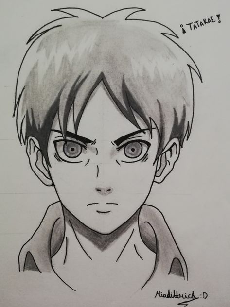 Dibujo de Eren a lápiz
Anime: Atack on titan/ Shingeki no kiojin Drawings Simple, Eren Jaeger, Art Drawings Simple, Easy Drawings, Art Drawings, Male Sketch, Drawings, Anime, Art