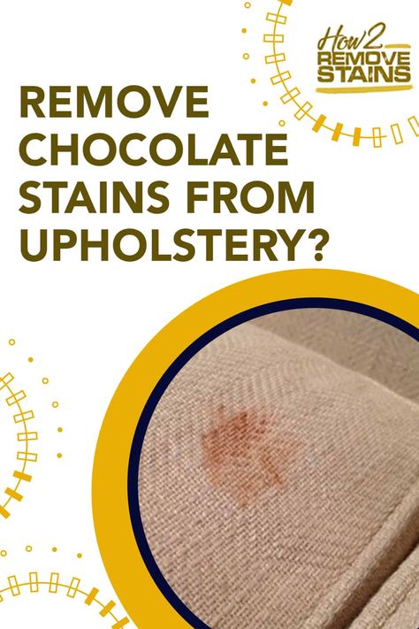 How to remove chocolate stains from upholstery (+video) [ Detailed Answer ] Chocolate Stain Remover, Chocolate Couch, Removing Chocolate Stains, Clean Apartment, Tidy Mom, Cream Furniture, Remove Water Stains, Chocolate Stains, Cleanliness Is Next To Godliness