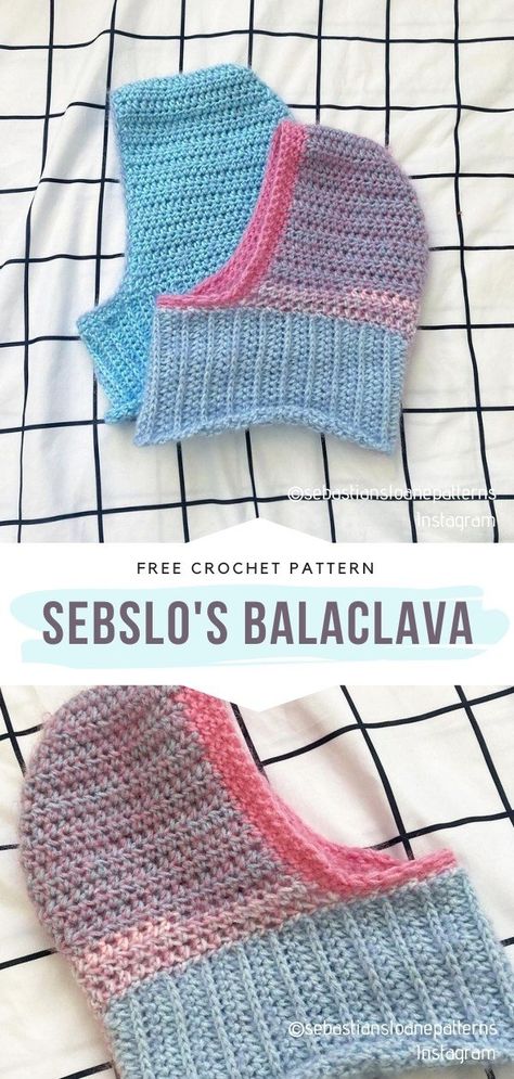 Crochet Balaclava Baby, Hue And Me Crochet Patterns, Balaclava Pattern Crochet Free, Crochet Baclava Pattern Free, Crochet Baby Balaclava Free Pattern, Baclava Hat Pattern Crochet, How To Crochet Balaclava, How To Crochet A Balaclava, Balaclava Pattern Crochet