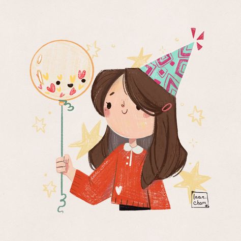 Laan | Illustrator on Twitter: "Another year older, another year wondering when the wiser is going to kick in. #HappyBirthdayToMe #kidlitart #illustrator https://t.co/nFdtuVONN3" / Twitter Happy Birthday Illustration Art, Birthday Girl Illustration, Happy New Year Illustration, Happy Birthday Drawings, Happy Birthday Illustration, Eid Card Designs, Eid Stickers, Illustration Art Kids, Another Year Older