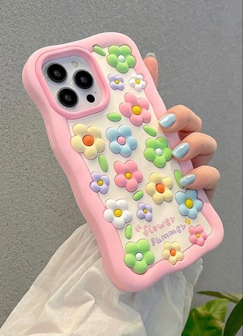 Cute Flower Soft Silicone stereoscopic 3D Case For iphone 13 12 14 Pro Max i11 13Pro Kawaii Iphone Case, Stereoscopic 3d, 3d Phone Cases, Stylish Iphone Cases, Girly Phone Cases, Kawaii Phone Case, Floral Iphone Case, Pretty Iphone Cases, Pretty Phone Cases