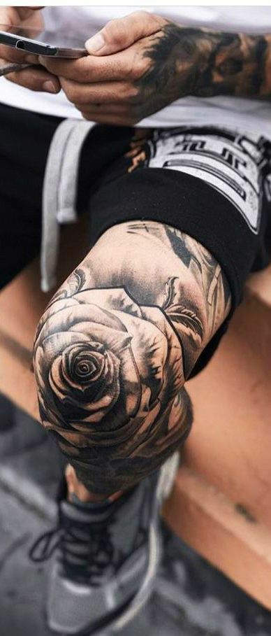 Knee Cap Tattoo Men, Knee Tattoo Ideas, Tattoos Leg, Tattoo Over Scar, Chest Tattoos For Women, Leg Tattoo Men, Leg Sleeve Tattoo, Butterfly Tattoos, Knee Tattoo