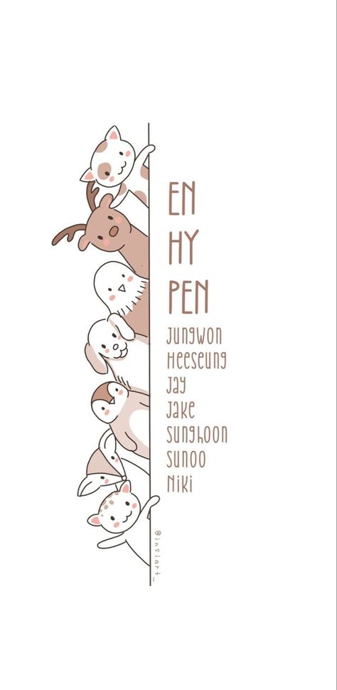 Enhypen Cartoon Fanart, Cartoon Enhypen Wallpaper, Enhypen Drawing Wallpaper, Enhypen Fan Art Wallpaper, Enhypen Cartoon Cute Wallpaper, Enhypen Cute Cartoon, Enhypen Art Wallpaper, Enhypen Drawing Ideas, Enhypen Fanart Cute