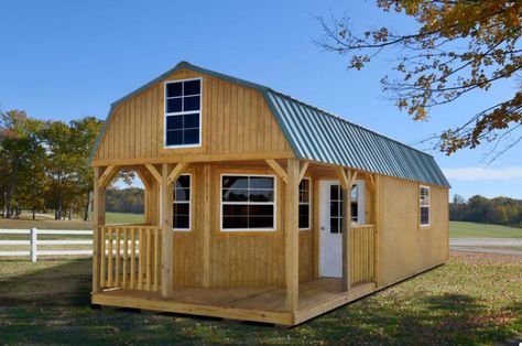 Portable Storage Buildings, Lofted Barn Cabin, Log Cabin Floor Plans, Portable Cabins, Shed To Tiny House, Portable Buildings, Cabin Floor, Cabin Floor Plans, Cabin Interiors