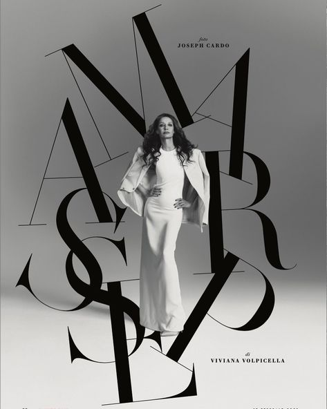 Fashion Typography Design, Marpessa Hennink, Magazine Cover Ideas, Gala Design, Fashion Poster Design, Fashion Typography, Magazine Template, Fashion Poster, Photography Editing