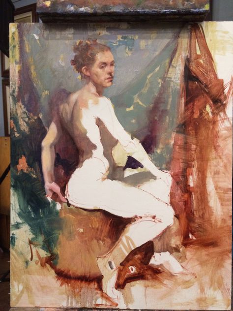 “Demonstrating the Craft,” Figure painting with Jeff Watts Jeff Watts, Painting Courses, Gesture Drawing, Animated Images, Summer Break, Painting Process, Human Figure, The Craft, Art Oil