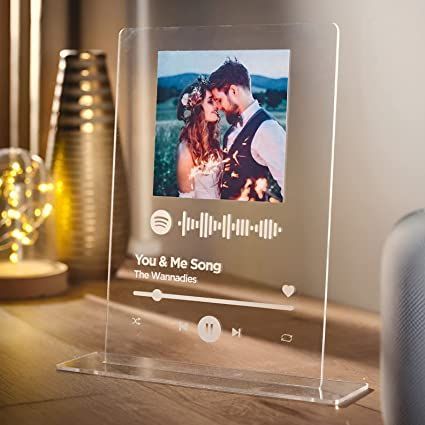 You And Me Song, Song Plaque, Music Plaque, Custom Album Covers, Personalized Photo Frames, Anniversary Gift For Him, Acrylic Plaque, Cover Songs, Music Photo