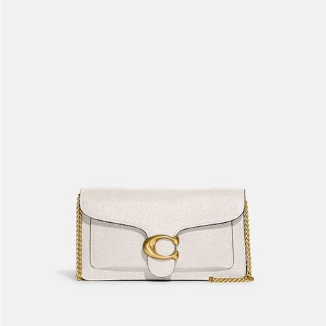 Discover great products at the best prices at Dealmoon. Tabby Chain Clutch. Tabby Chain Clutch, Coach Tabby, Coach Clutch, Polished Pebble, Signature Hardware, Jean Accessories, Crossbody Clutch, New Handbags, White Bag