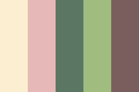 Sweet Fairy Color Palette Fairy Colors Palette, Fairy Color Pallete, Fairy Colour Palette, Fairy Core Color Palette, Princess And The Frog Color Palette, Fairycore Color Palette, Fairy Color Palette, Pink Green Color Palette, Cottage Core Color Palette