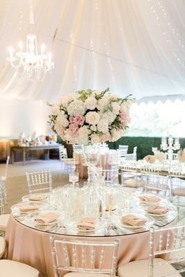 Ivory Decor, Bridal Party Groomsmen, Elegant Wedding Reception, Unique Wedding Flowers, Wedding Floral Centerpieces, Wedding Inside, Wedding Tent, Flower Centerpieces Wedding, Wedding Table Decorations