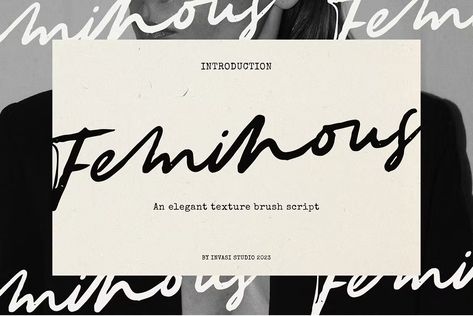 Feminous Font - Elegant Brush Script Get it now!! #font #fonts #fontdesign #fontdesigns #bestfont #fontblod #handmade #handwriting #handwritten #fontfancy #fontcool #fontdecorative #fontding-bats #fontgraffiti #fontscript #fonthandwriting #fontsans-serif #fontserif #designgrapchic #premiumdesign #graphicriver #envato #envatomarket #envatoelements #creativemarket #freepik #dafont #befont #myfont #behance #shutterstock #dribbble Brush Script Font, Latest Fonts, Brush Script Fonts, Best Script Fonts, Elegant Texture, Brush Script, Font Inspiration, Brand Fonts, Cute Fonts