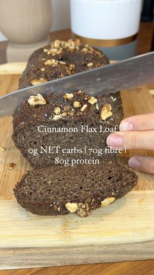 Flax Seed Bread Recipe, Healthy Baking Substitutes, Flax Seed Muffins, Seeded Bread Recipes, Flax Muffins, Lower Carb Meals, Cinnamon Raisin Bread, Gluten Free Recipes Bread, Ziploc Bag